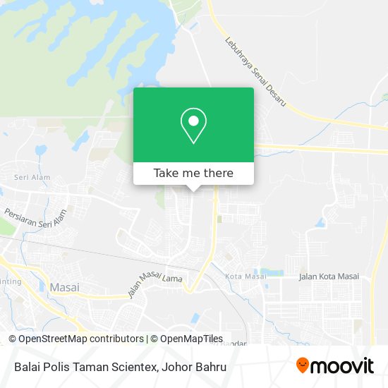 Balai Polis Taman Scientex map