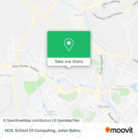 N28, School Of Computing map