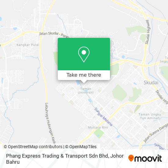 Phang Express Trading & Transport Sdn Bhd map