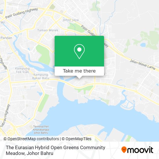 The Eurasian Hybrid Open Greens Community Meadow map