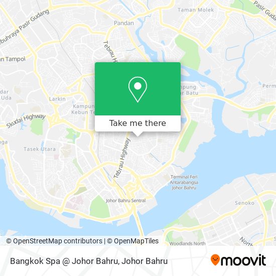 Bangkok Spa @ Johor Bahru map