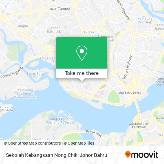 Sekolah Kebangsaan Nong Chik map