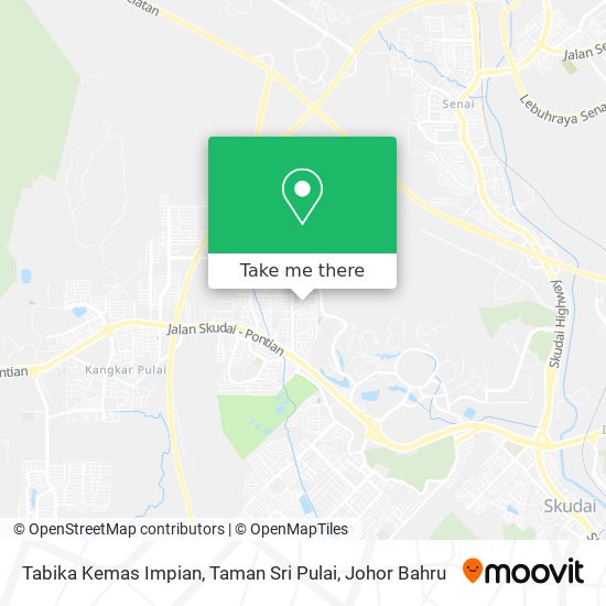 Tabika Kemas Impian, Taman Sri Pulai map