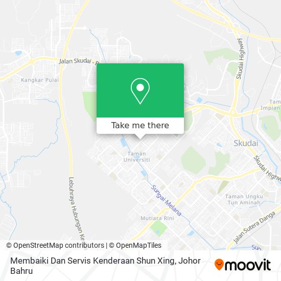 Membaiki Dan Servis Kenderaan Shun Xing map