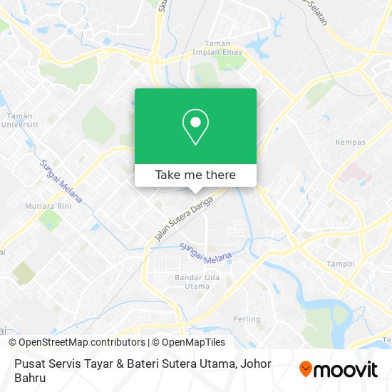 Pusat Servis Tayar & Bateri Sutera Utama map