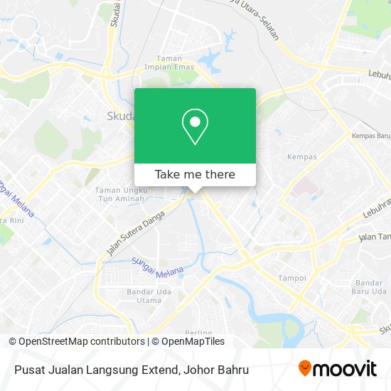 Pusat Jualan Langsung Extend map