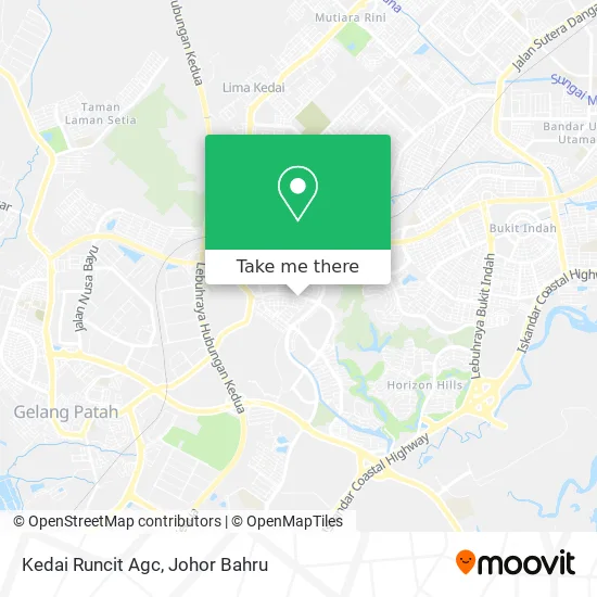 Kedai Runcit Agc map