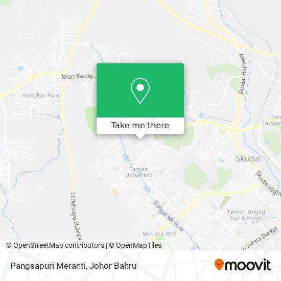 Pangsapuri Meranti map