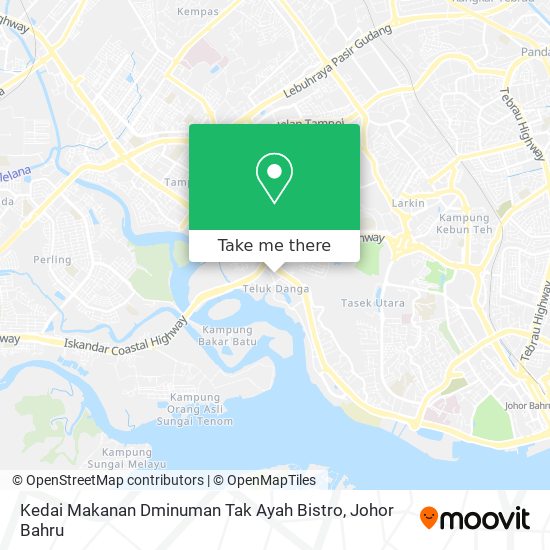 Kedai Makanan Dminuman Tak Ayah Bistro map