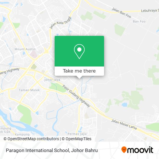 Paragon International School map