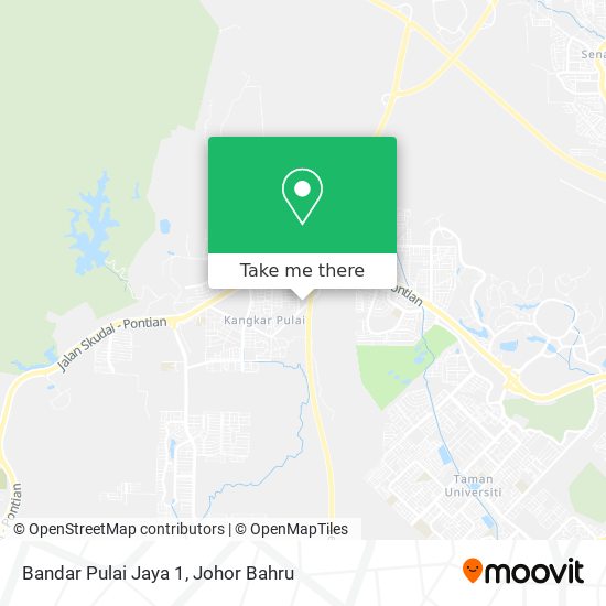 Bandar Pulai Jaya 1 map