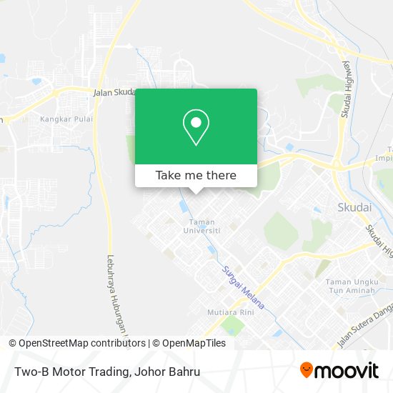 Two-B Motor Trading map