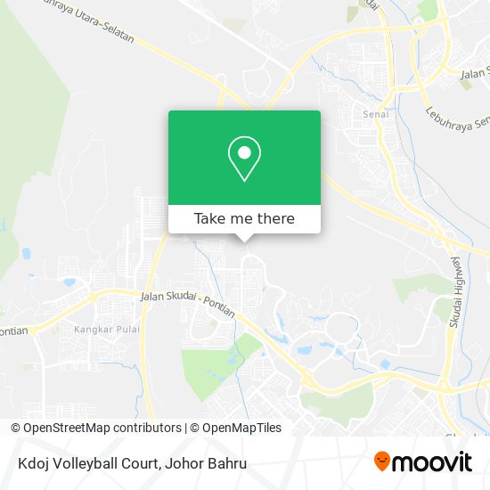 Kdoj Volleyball Court map