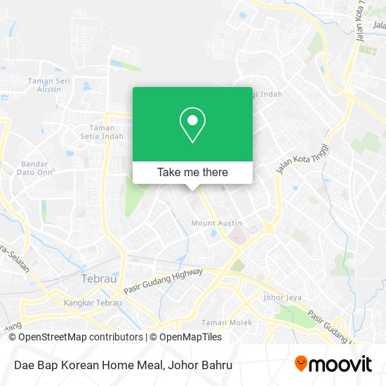 Dae Bap Korean Home Meal map