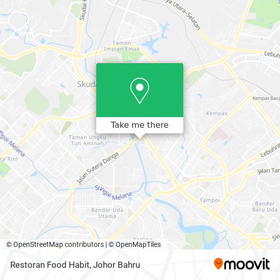 Restoran Food Habit map