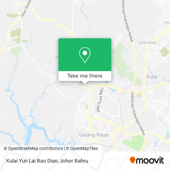 Kulai Yun Lai Bao Dian map