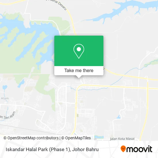 Iskandar Halal Park (Phase 1) map