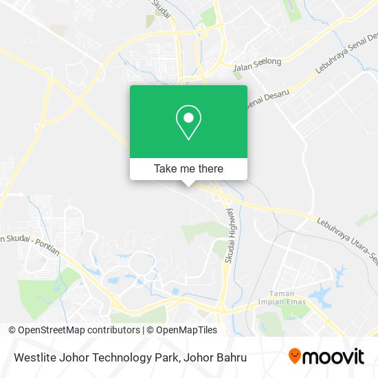 Westlite Johor Technology Park map