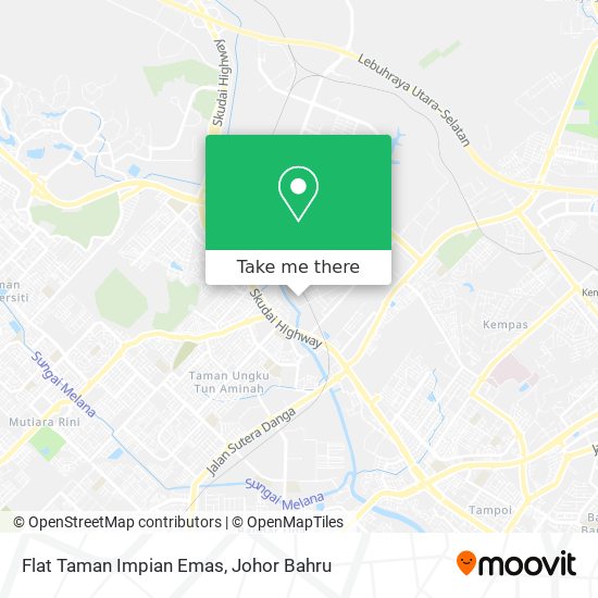 Flat Taman Impian Emas map