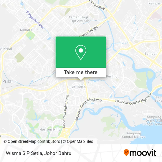 Wisma S P Setia map