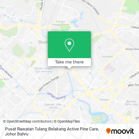 Pusat Rawatan Tulang Belakang Active Pine Care map