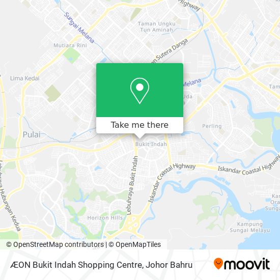 ÆON Bukit Indah Shopping Centre map