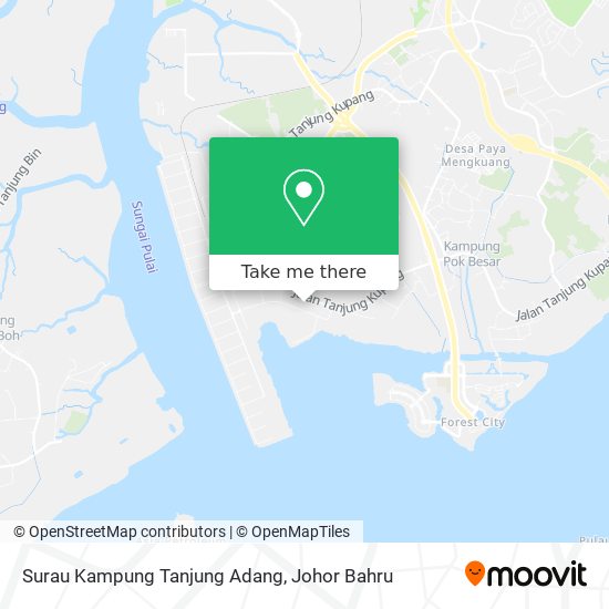 Surau Kampung Tanjung Adang map