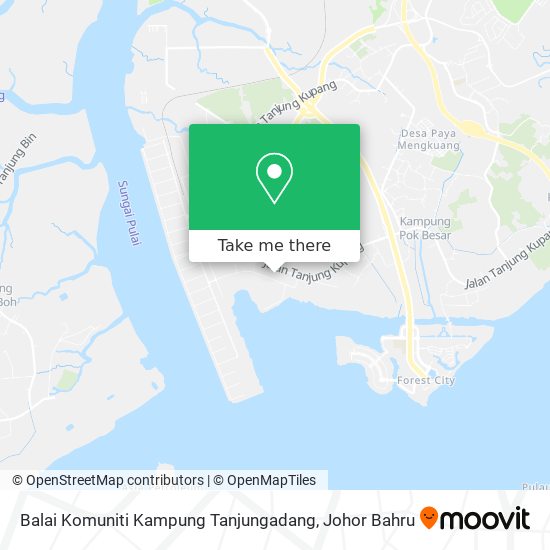Balai Komuniti Kampung Tanjungadang map