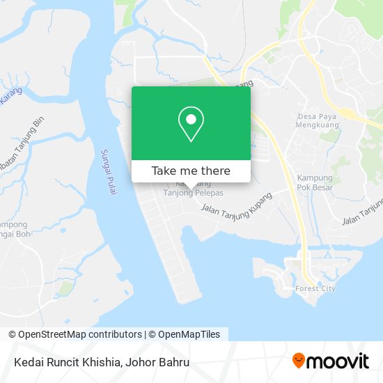 Kedai Runcit Khishia map