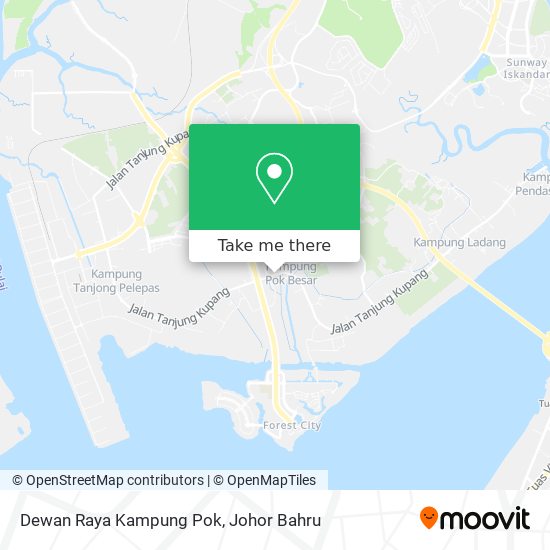 Dewan Raya Kampung Pok map