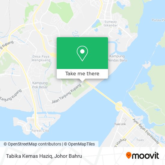 Tabika Kemas Haziq map