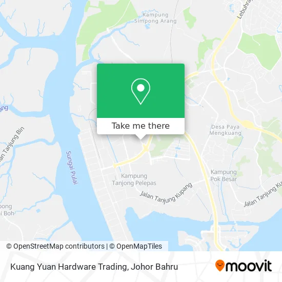 Kuang Yuan Hardware Trading map