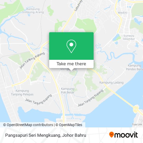 Pangsapuri Seri Mengkuang map
