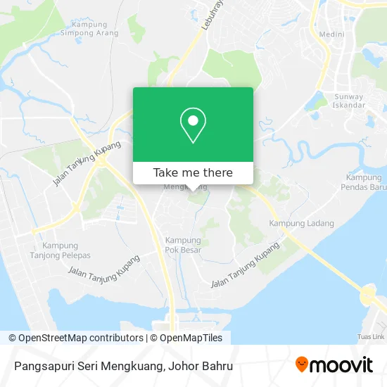 Pangsapuri Seri Mengkuang map