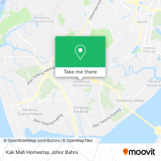 Kak Mah Homestay map