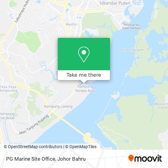 PG Marine Site Office map