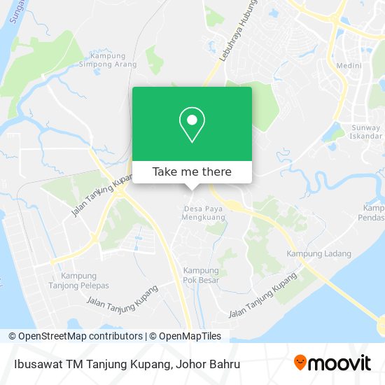 Ibusawat TM Tanjung Kupang map
