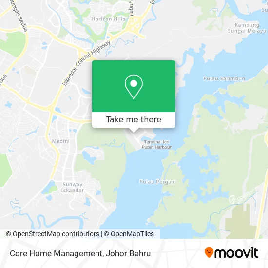 Core Home Management map