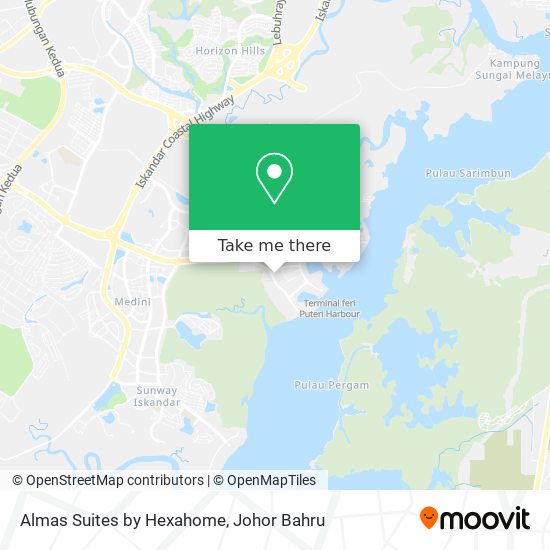 Almas Suites by Hexahome map