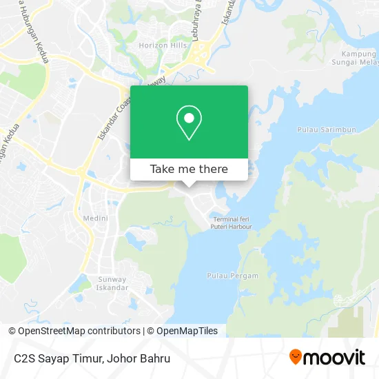 C2S Sayap Timur map