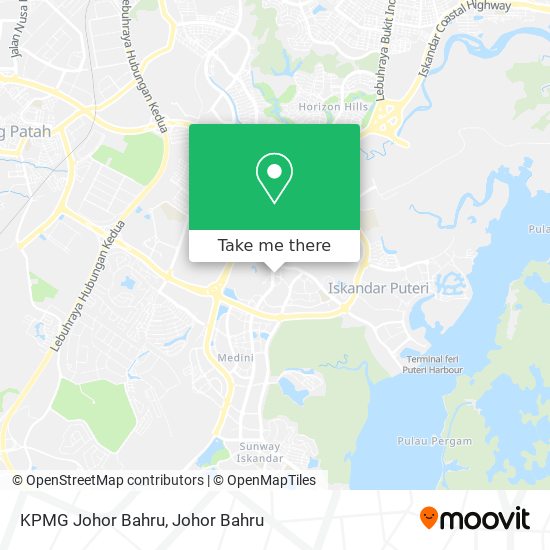 KPMG Johor Bahru map