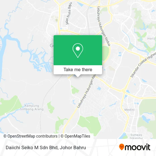 Daiichi Seiko M Sdn Bhd map