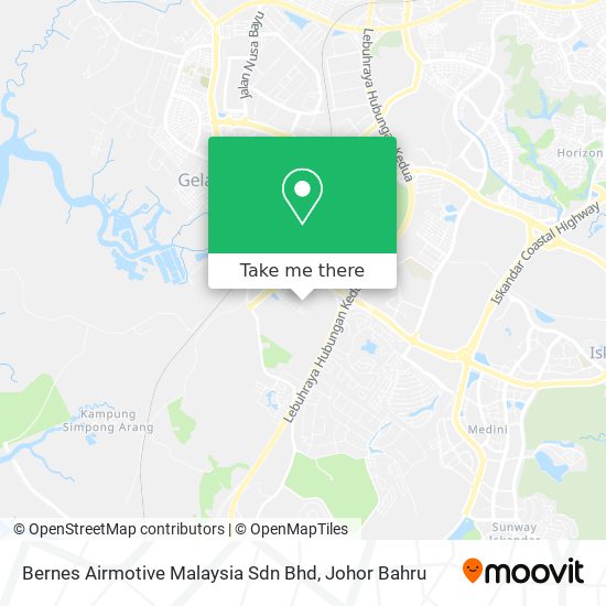 Bernes Airmotive Malaysia Sdn Bhd map