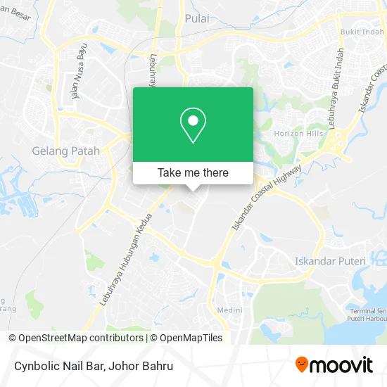 Cynbolic Nail Bar map