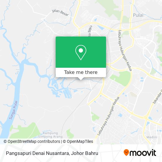 Pangsapuri Denai Nusantara map