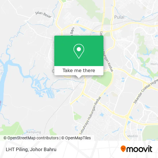 LHT Piling map