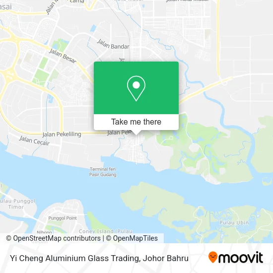 Yi Cheng Aluminium Glass Trading map