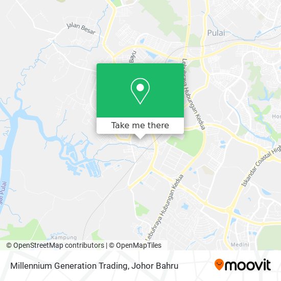Millennium Generation Trading map