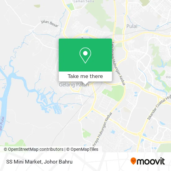 SS Mini Market map