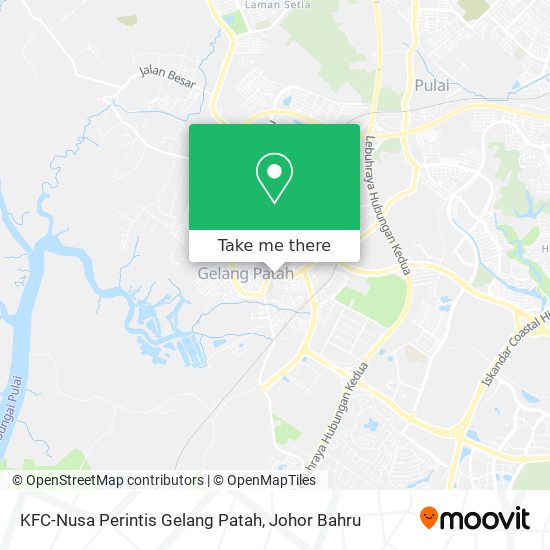 KFC-Nusa Perintis Gelang Patah map